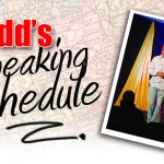 Todds speaking schedule