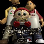 A Musical Christmas Poster