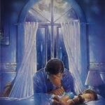 father praying